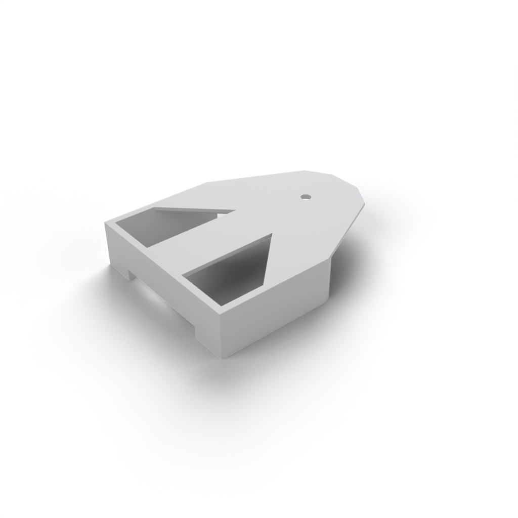Air Conditioner Remote Holder by PieterV3D view 2